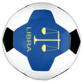 Libra Golden Scales Sign Fußball (Gedreht)