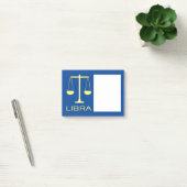 Libra Golden Scales Sign Post-it Klebezettel (Büro)