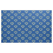 Libra Golden Scales Sign Stoff (Fat Quarter (45,7 x 55,9 cm))