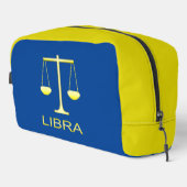 Libra Golden Scales Sign Waschbeutel (Rechte Ecke)