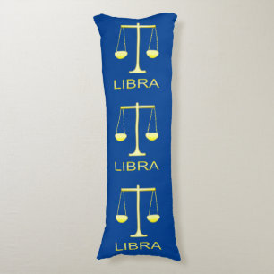 Libra Golden Scales Star Signa Gemustert Seitenschläferkissen