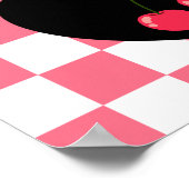 Libra Gothic Ästhetik Schokoriegel Kunst Poster (Ecke)