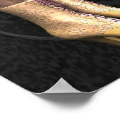 Libra Gothic Zodiac Birthday Print / Poster (Ecke)