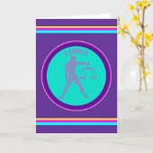 Libra Grußkarte Karte (Gelbe Blume)