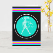 Libra Grußkarte Karte (Gelbe Blume)