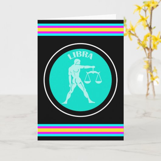 Libra Grußkarte Karte (Gelbe Blume)