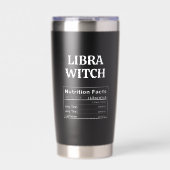 Libra Hexen Sternzeichen Geburtstag Anpassbare BFF Thermobecher (Vorderseite)