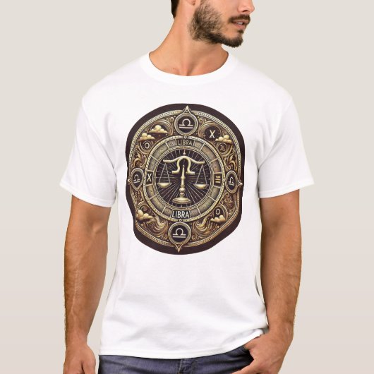 Libra Horoscope T - Shirt (Vorderseite)