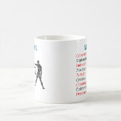 Libra Horoscope Zodiac Sign Kaffeetasse (Mittel)