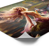 Libra Horoskop Mythische Kreaturen Poster (Ecke)