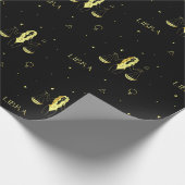 Libra-Horoskop-Sternzeichen Geschenkpapier (Ecke)