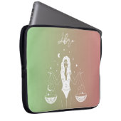 Libra-Horoskop-Sternzeichen Laptopschutzhülle (Vorne Rechts)