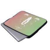 Libra-Horoskop-Sternzeichen Laptopschutzhülle (Vorne Knopf)