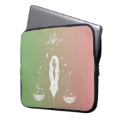 Libra-Horoskop-Sternzeichen Laptopschutzhülle (Vorderseite Links)