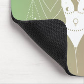 Libra-Horoskop-Sternzeichen Mousepad (Ecke)