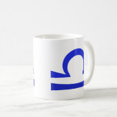 Libra in blau kaffeetasse (VorderseiteRechts)