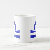 Libra in blau kaffeetasse (Mittel)