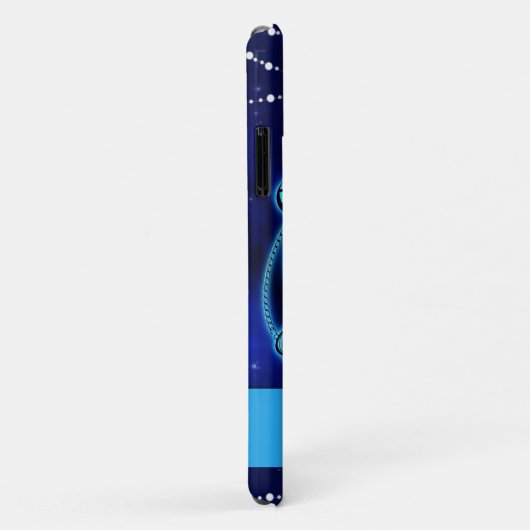 Libra in Dark Blue Case-Mate iPhone Case (Hinten/Rechts)