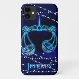 Libra in Dark Blue II Case-Mate iPhone Hülle
