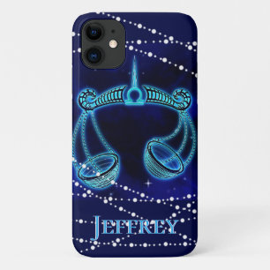 Libra in Dark Blue II Case-Mate iPhone Hülle