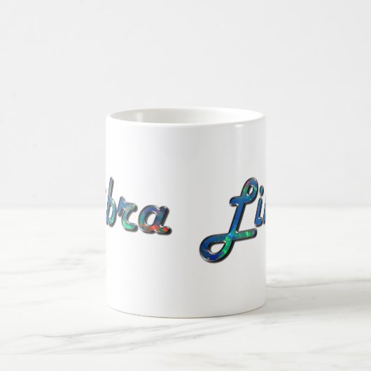 Libra in Opal Gemstone Kaffeetasse (Mittel)