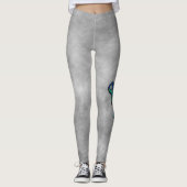 Libra in Opal Gemstone Leggings (Vorderseite)