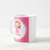 Libra ist mein Zodiac-Zeichen Kaffeetasse (Vorderseite Links)