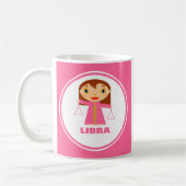 Libra ist mein Zodiac-Zeichen Kaffeetasse (Links)