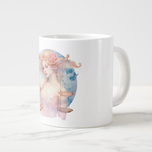 Libra Jumbo Tasse (Vorderseite Rechts)