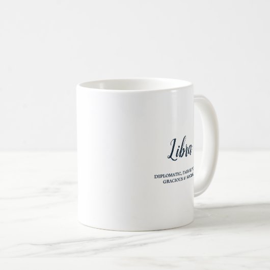 Libra Kaffeetasse (VorderseiteRechts)