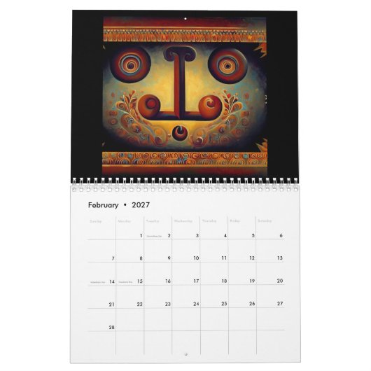 Libra Kalender (Feb 2027)