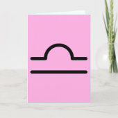 Libra Karte (Vorderseite)