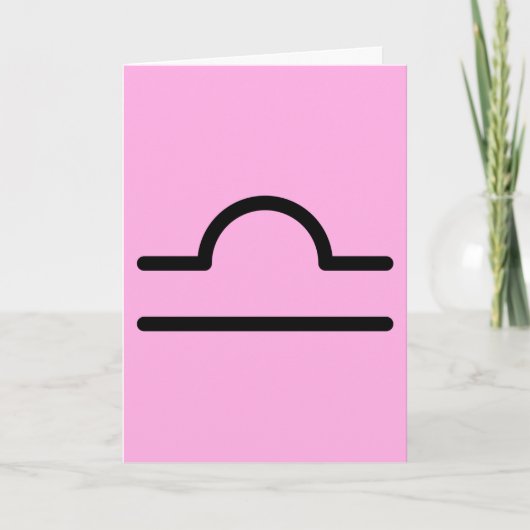 Libra Karte (Vorderseite)