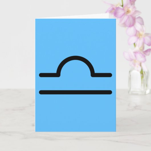 Libra Karte (Orchidee)