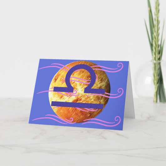 Libra-Karte Karte (Vorderseite)