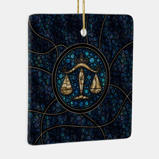 Libra Keramikornament (Rechts)