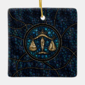 Libra Keramikornament (Vorderseite)