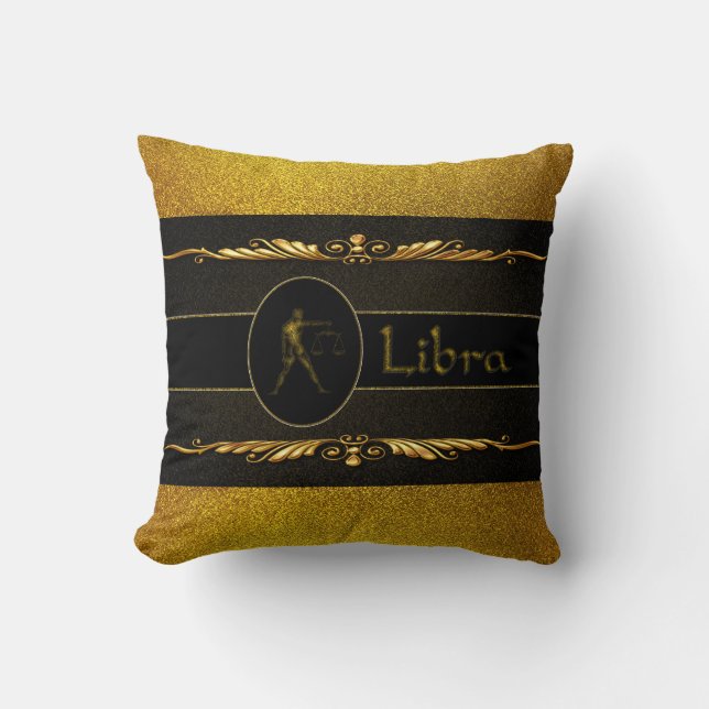 Libra Kissen (Vorderseite)