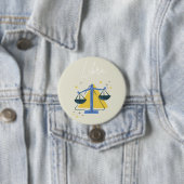 Libra-Knopf-Abzeichen Button (Beispiel)
