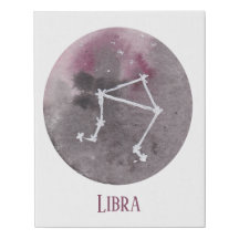 Libra-Konstellation lila