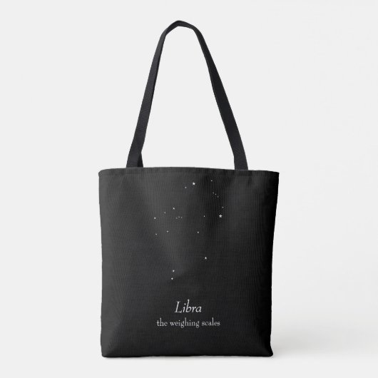 Libra-Konstellation Tasche (Rückseite)
