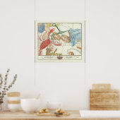 Libra, Krebs und Nachbarstars Poster (Küche)