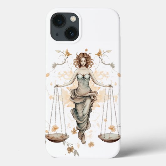 Libra lady Case-Mate iPhone hülle (Rückseite)