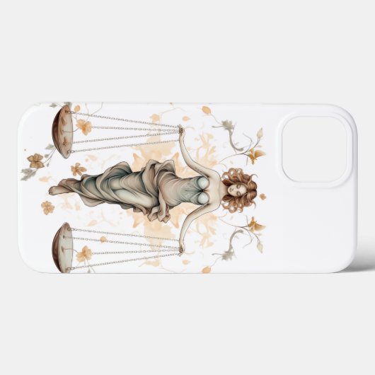 Libra lady Case-Mate iPhone hülle (Rückseite (Horizontal))