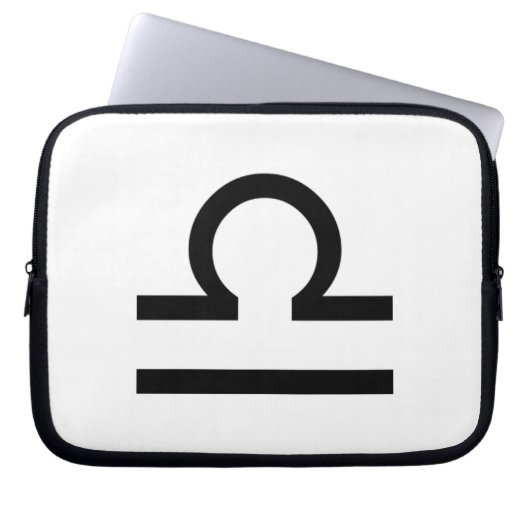 Libra Laptopschutzhülle (Vorderseite)