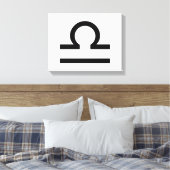 Libra Leinwanddruck (Insitu (Schlafzimmer))