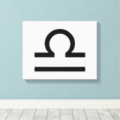 Libra Leinwanddruck (Insitu (Holzboden))