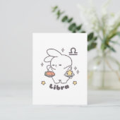 Libra Loppi Tokki Bunny Zodiac Serie Postkarte (Stehend Vorderseite)