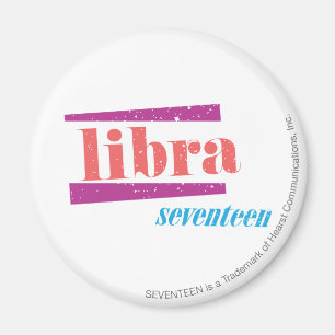 Libra LtPink Magnet