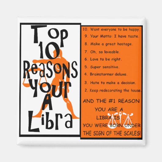 Libra Magnet (Vorne)